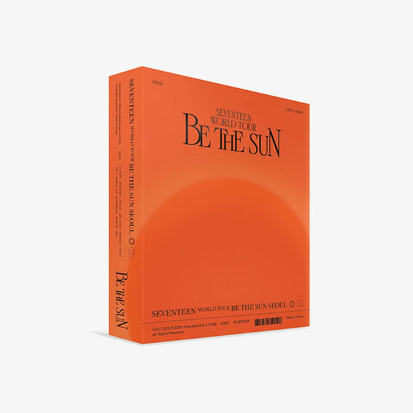 seventeen world tour in seoul 'be the sun' (dvd)