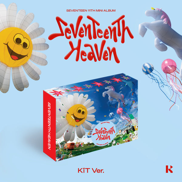 seventeen 11th mini album 'seventeenth heaven' (kihno kit)