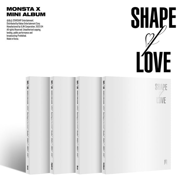 Shape of Love, Monsta X, Polaroid, Sticker, Poster