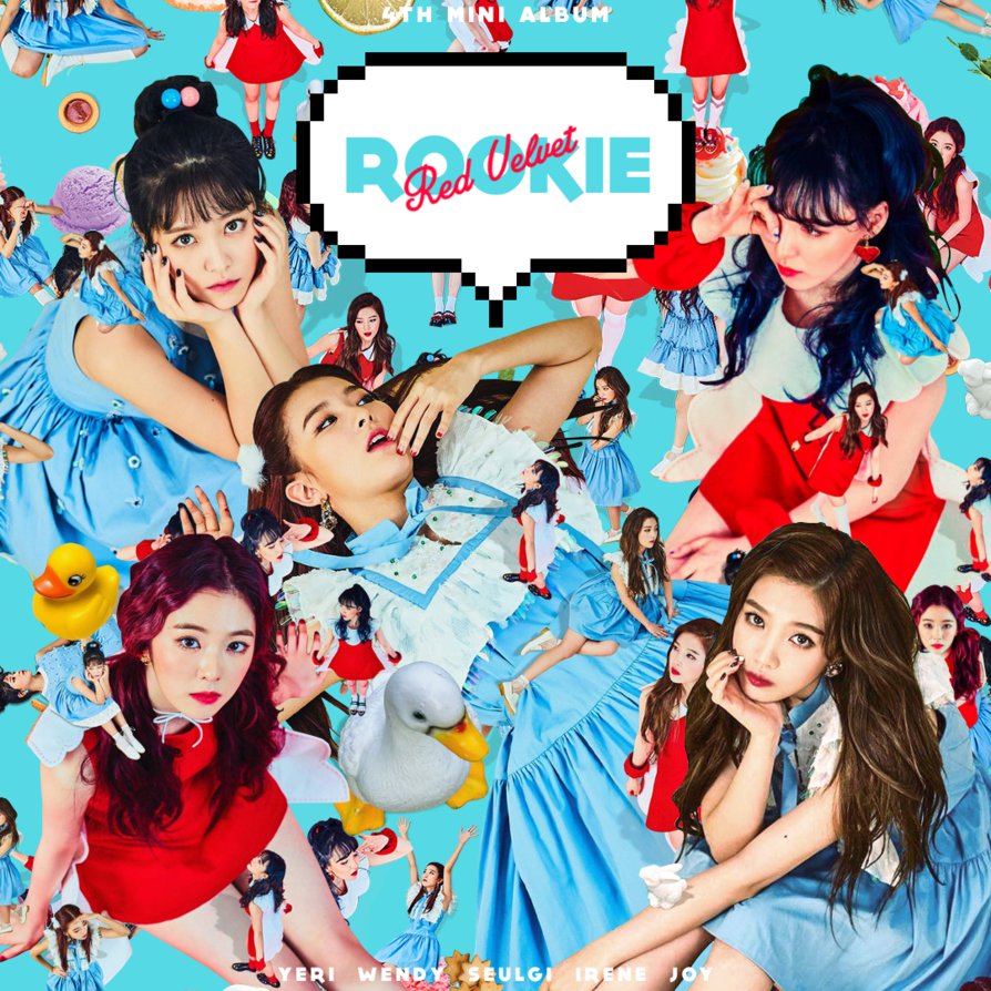 Red popular Velvet Rookie Yeri Version album