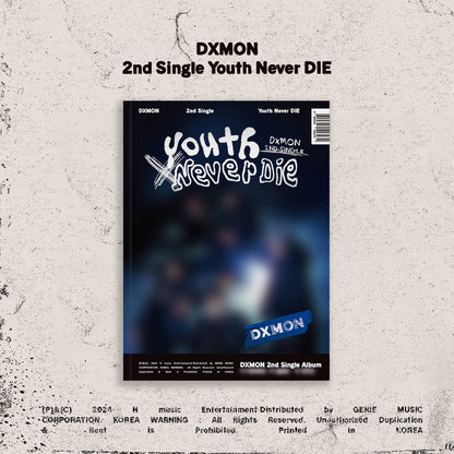 DXMON 2ND SINGLE ALBUM 'YOUTH NEVER DIE' 2 VERSION COVER