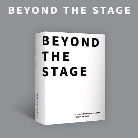 BTS BEYOND THE STAGE DOCUMENTARY PHOTOBOOK 'THE DAY WE MEET' COVER