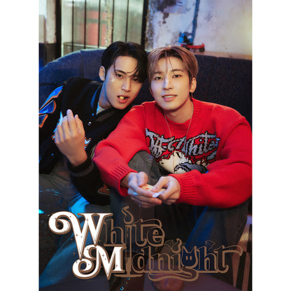 WONWOO, MINGYU DICON 'ISSUE N°26 WONWOO, MINGYU : WHITE MIDNIGHT' A VERSION COVER