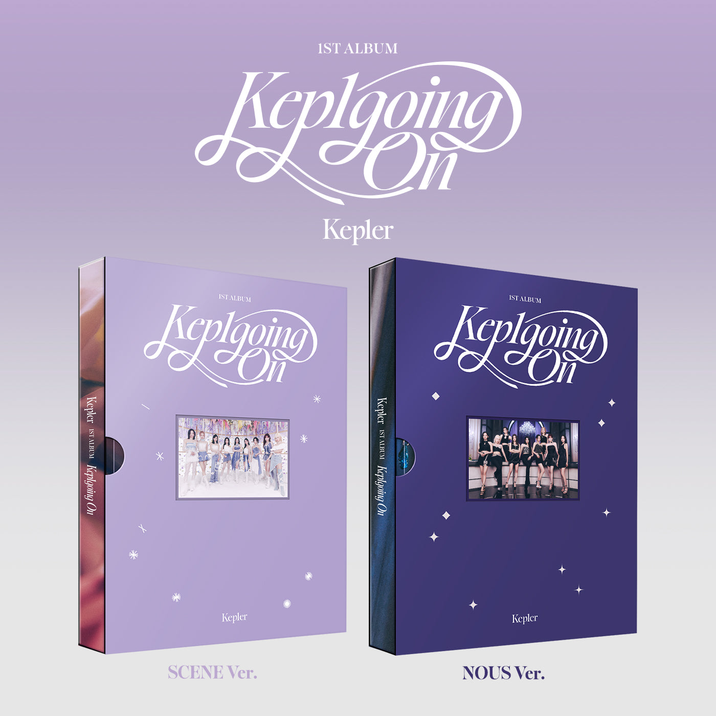 KEP1ER 1ST ALBUM 'KEP1GOING ON' SET COVER