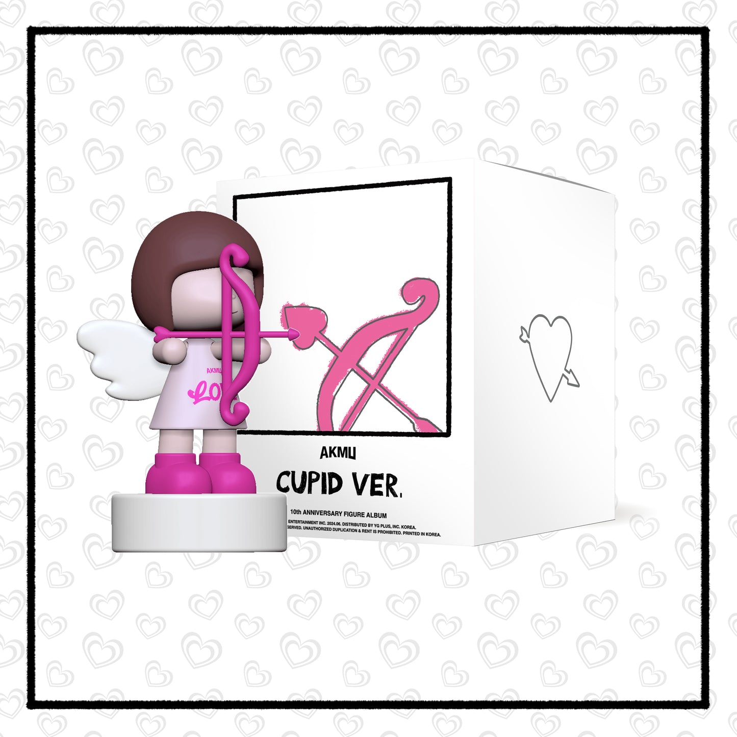 AKMU 10TH ANNIVERSARY FIGURE ALBUM CUPID VERSION COVER