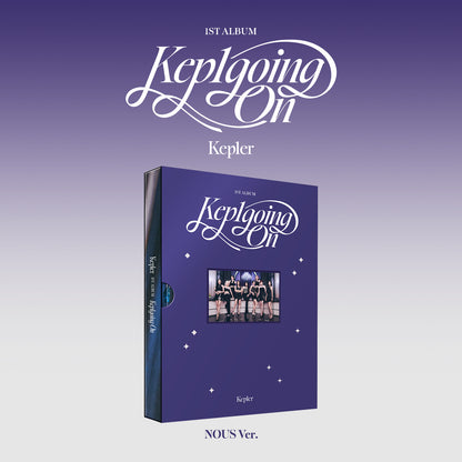 KEP1ER 1ST ALBUM 'KEP1GOING ON' NOUS VERSION COVER