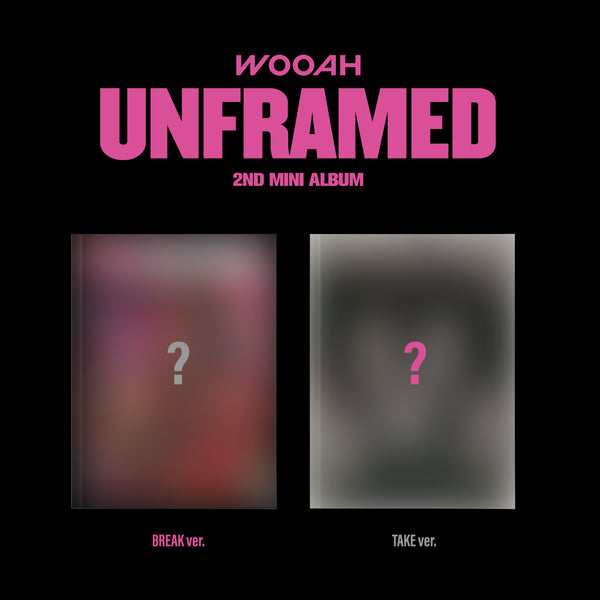 WOOAH 2ND MINI ALBUM 'UNFRAMED' SET COVER