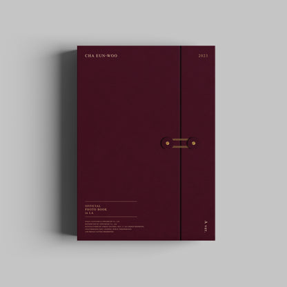 CHA EUN-WOO 2023 OFFICIAL PHOTOBOOK IN LA A VERSION COVER