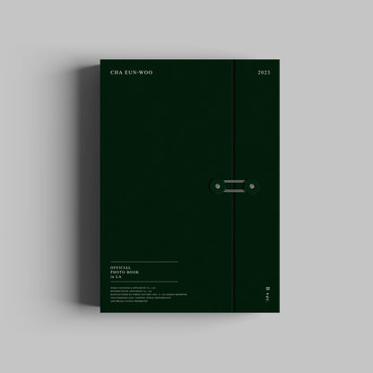 CHA EUN-WOO 2023 OFFICIAL PHOTOBOOK IN LA B VERSION COVER