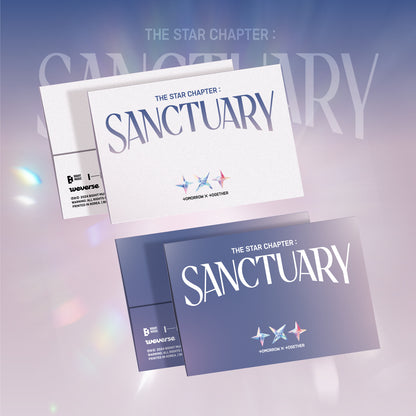 TOMORROW X TOGETHER (TXT) ALBUM 'THE STAR CHAPTER : SANCTUARY' (WEVERSE) COVER