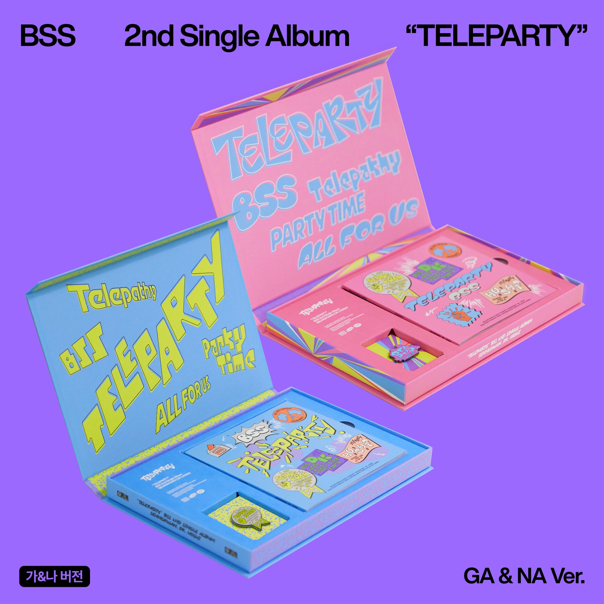 BSS (SEVENTEEN) 2ND SINGLE ALBUM 'TELEPARTY' COVER