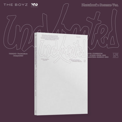 THE BOYZ 3RD ALBUM 'UNEXPECTED' BECOME VERSION COVER