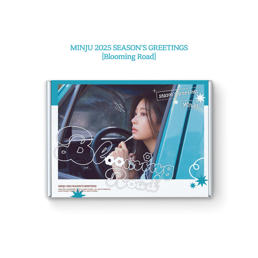 KIM MIN JU 2025 SEASON'S GREETINGS 'BLOOMING ROAD'