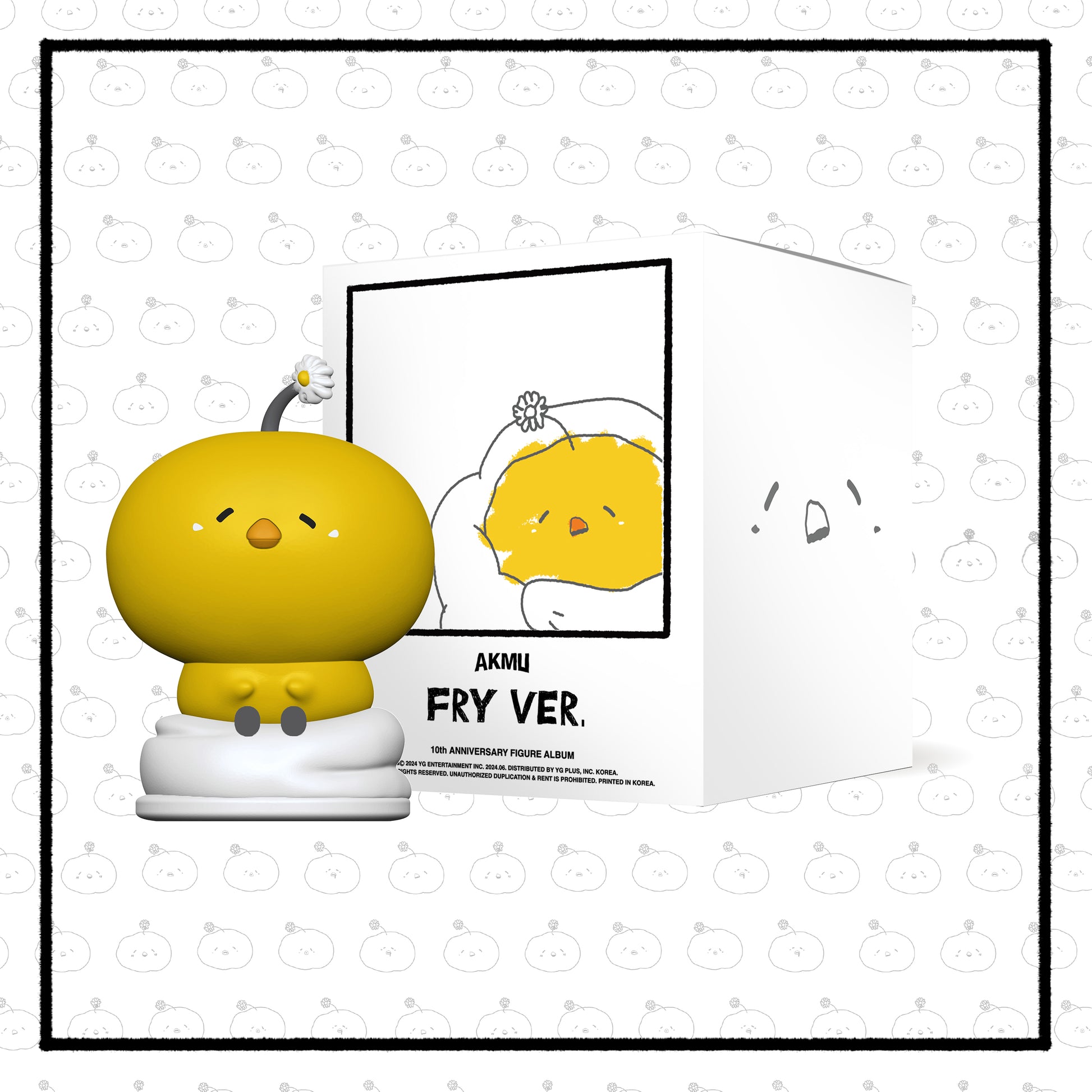 AKMU 10TH ANNIVERSARY FIGURE ALBUM FRY VERSION COVER