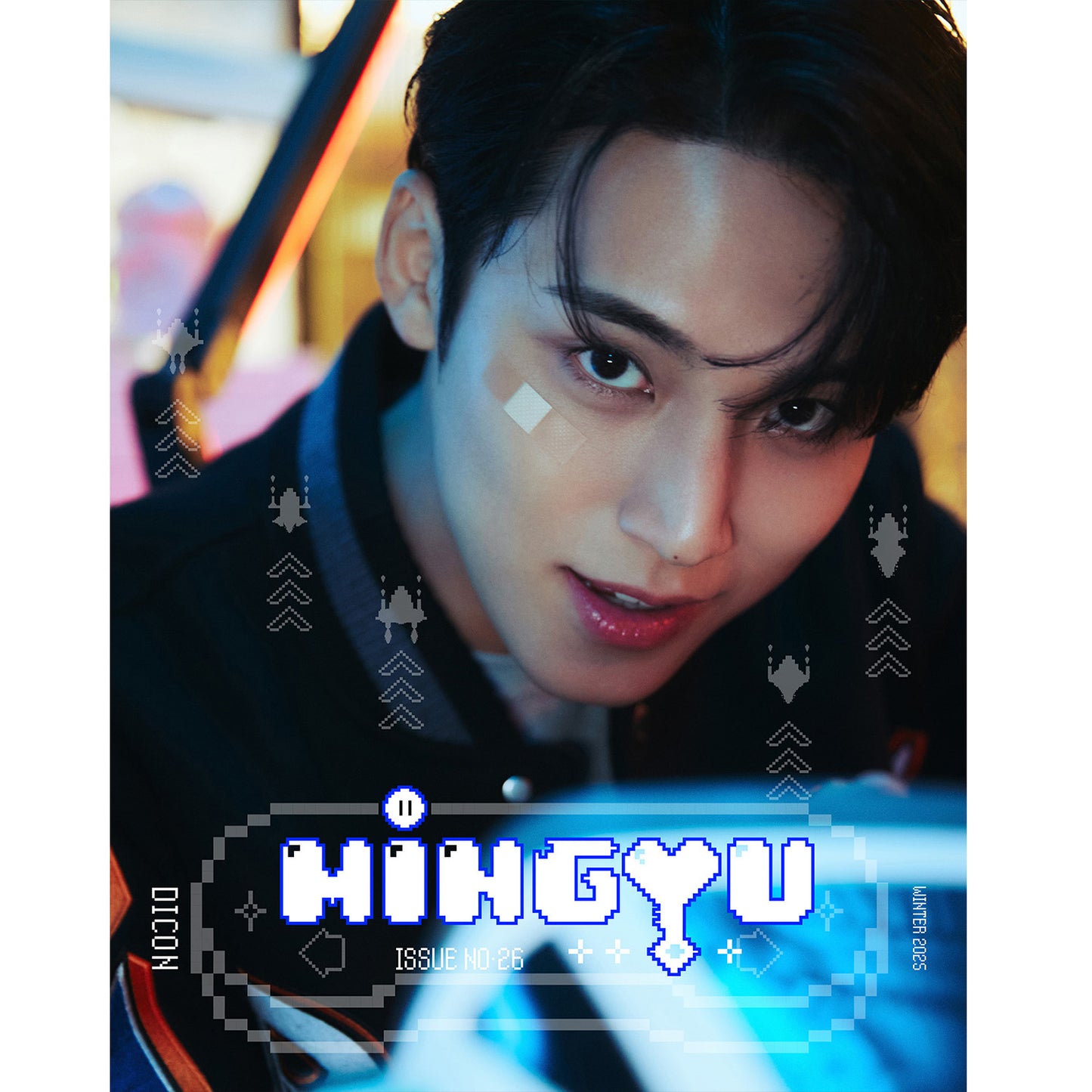 WONWOO, MINGYU DICON 'ISSUE N°26 WONWOO, MINGYU : WHITE MIDNIGHT' MINGYU A VERSION COVER