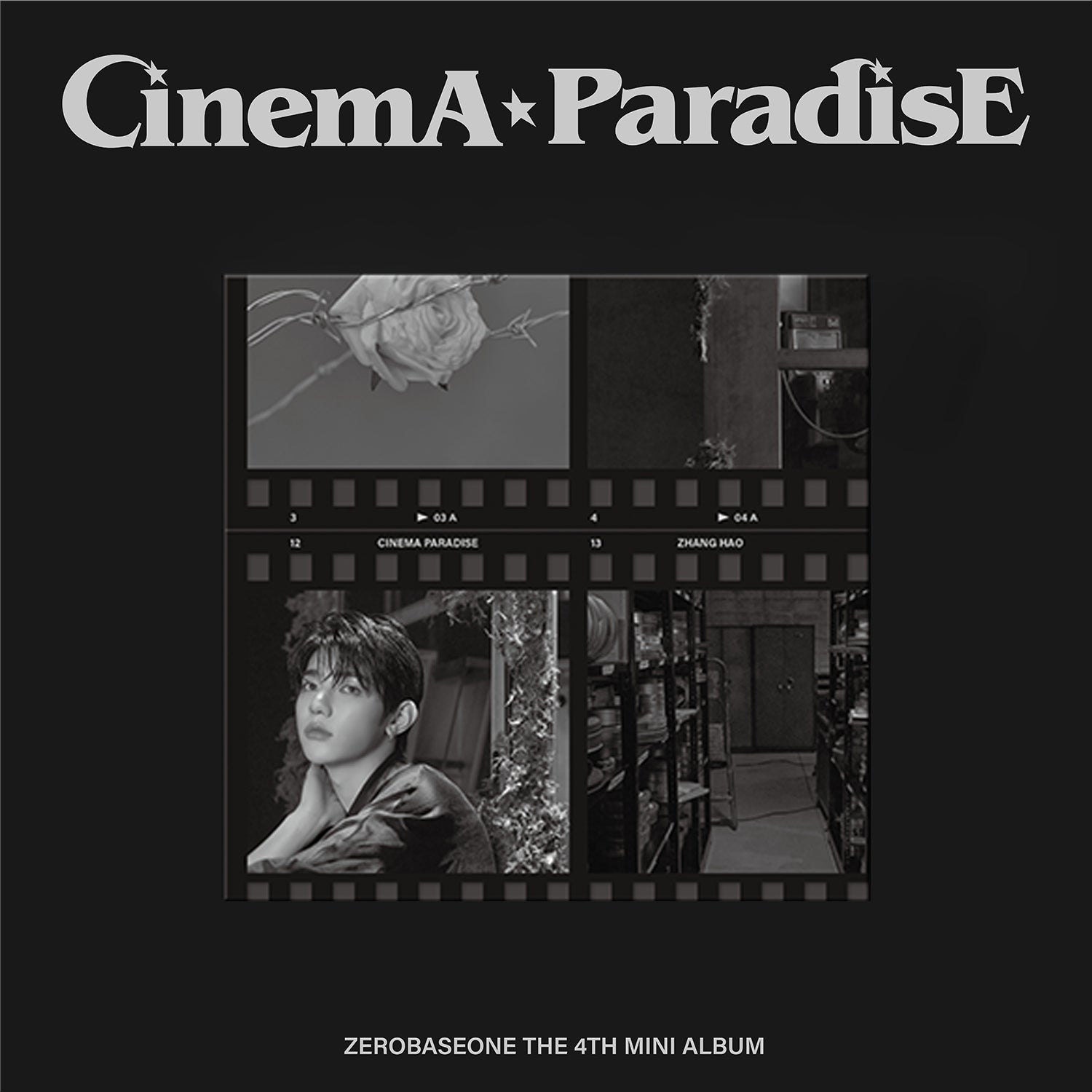 ZEROBASEONE (ZB1) 4TH MINI ALBUM 'CINEMA PARADISE' (DIGIPACK) ZHANG HAO VERSION COVER