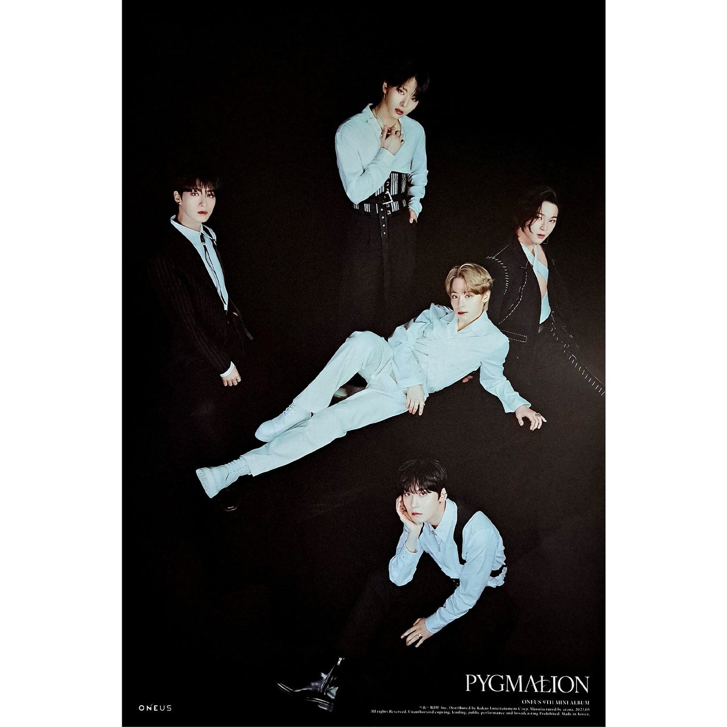 ONEUS 9TH MINI ALBUM 'PYGMALION' (MAIN) POSTER ONLY VERSION 3 COVER