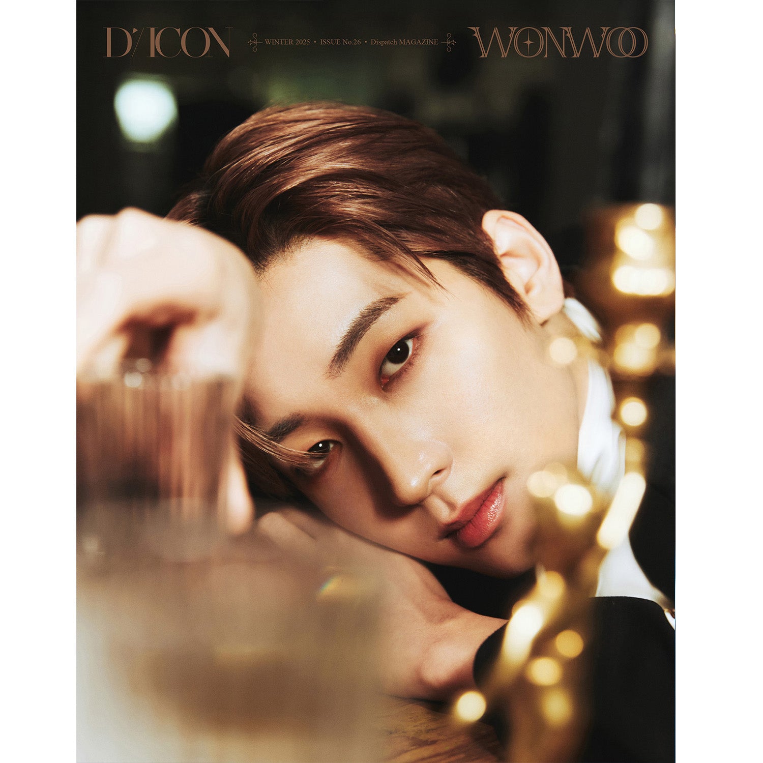 WONWOO, MINGYU DICON 'ISSUE N°26 WONWOO, MINGYU : WHITE MIDNIGHT' WONWOO B VERSION COVER