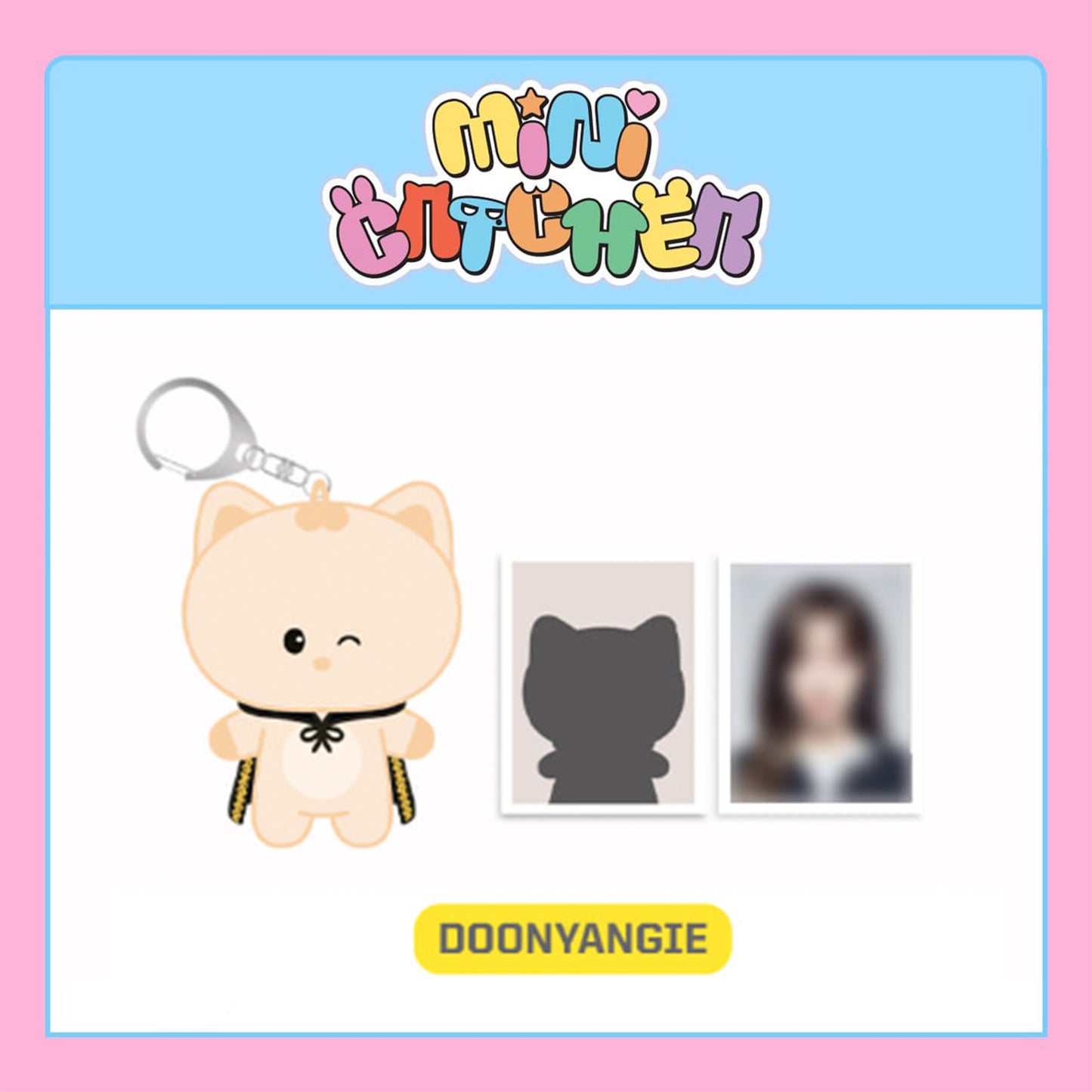 DREAMCATCHER MINICATCHER PLUSH KEYRING DOONYANGIE VERSION COVER