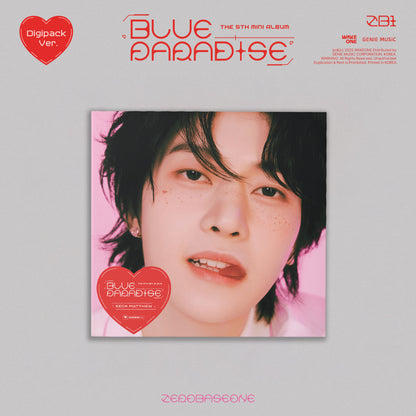 ZEROBASEONE (ZB1) 5TH MINI ALBUM 'BLUE PARADISE' (DIGIPACK) SEOK MATTHEW VERSION COVER