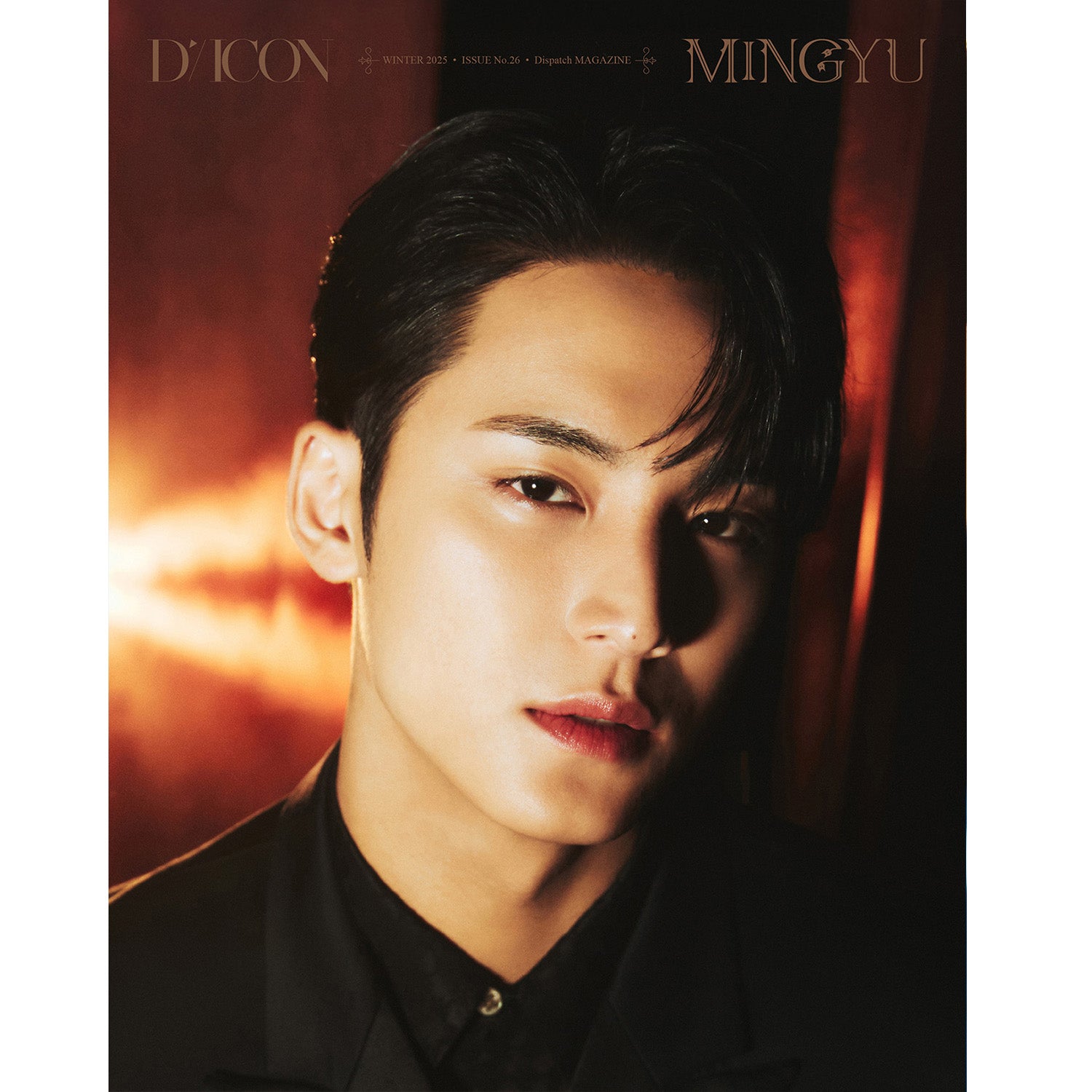 WONWOO, MINGYU DICON 'ISSUE N°26 WONWOO, MINGYU : WHITE MIDNIGHT' MINGYU B VERSION COVER