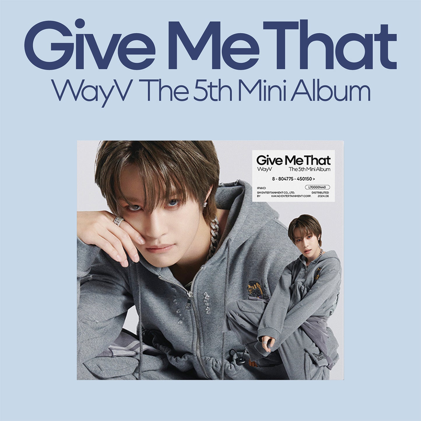 WAYV 5TH MINI ALBUM 'GIVE ME THAT' (DIGIPACK) YANGYANG VERSION COVER