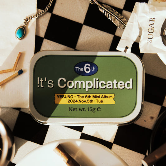 YESUNG 6TH MINI ALBUM 'IT'S COMPLICATED' COVER