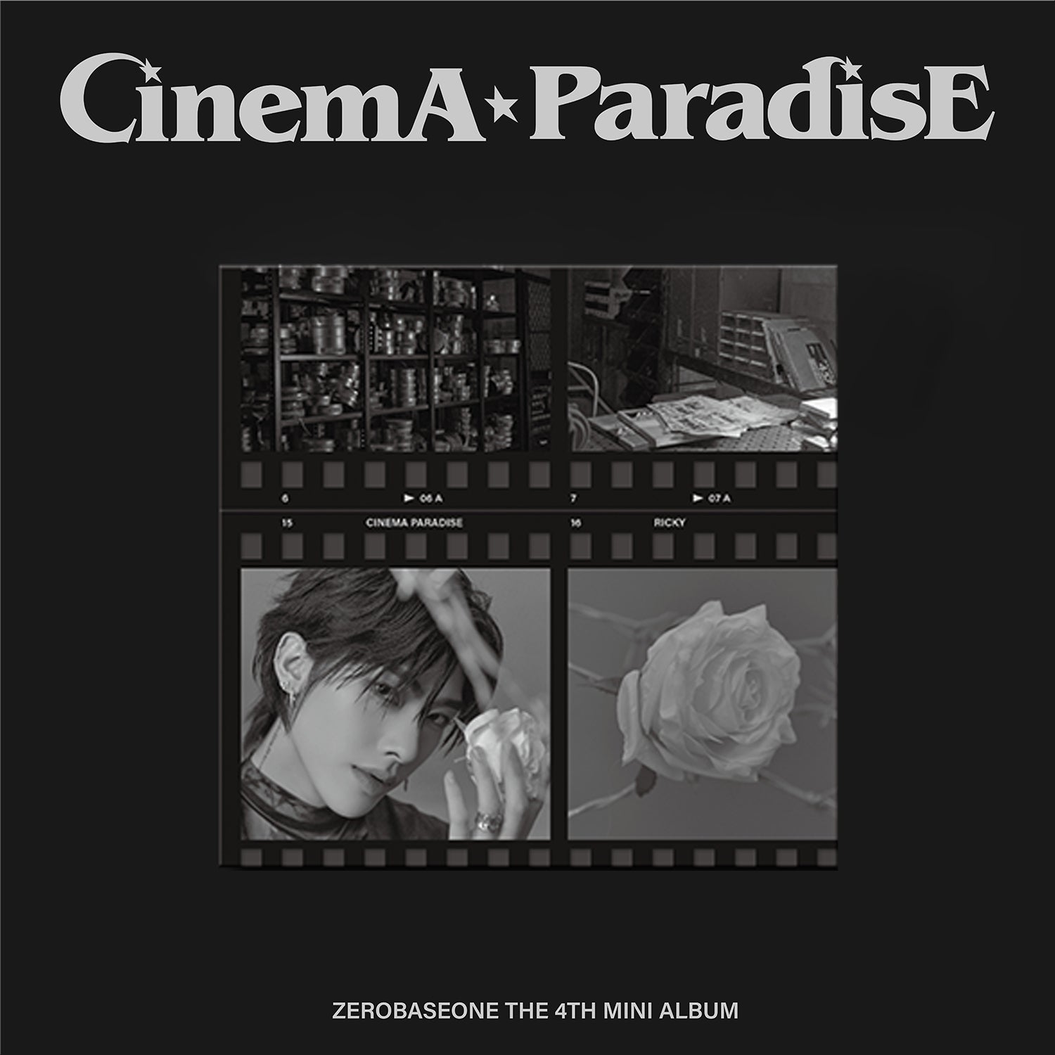 ZEROBASEONE (ZB1) 4TH MINI ALBUM 'CINEMA PARADISE' (DIGIPACK) RICKY VERSION COVER