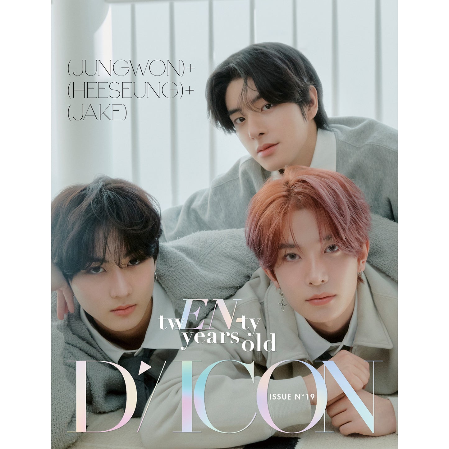 ENHYPEN DICON 'ISSUE N°19 ENHYPEN : TW(EN-)TY YEARS OLD' UNIT 1 VERSION COVER