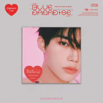 ZEROBASEONE (ZB1) 5TH MINI ALBUM 'BLUE PARADISE' (DIGIPACK) PARK GUN WOOK VERSION COVER