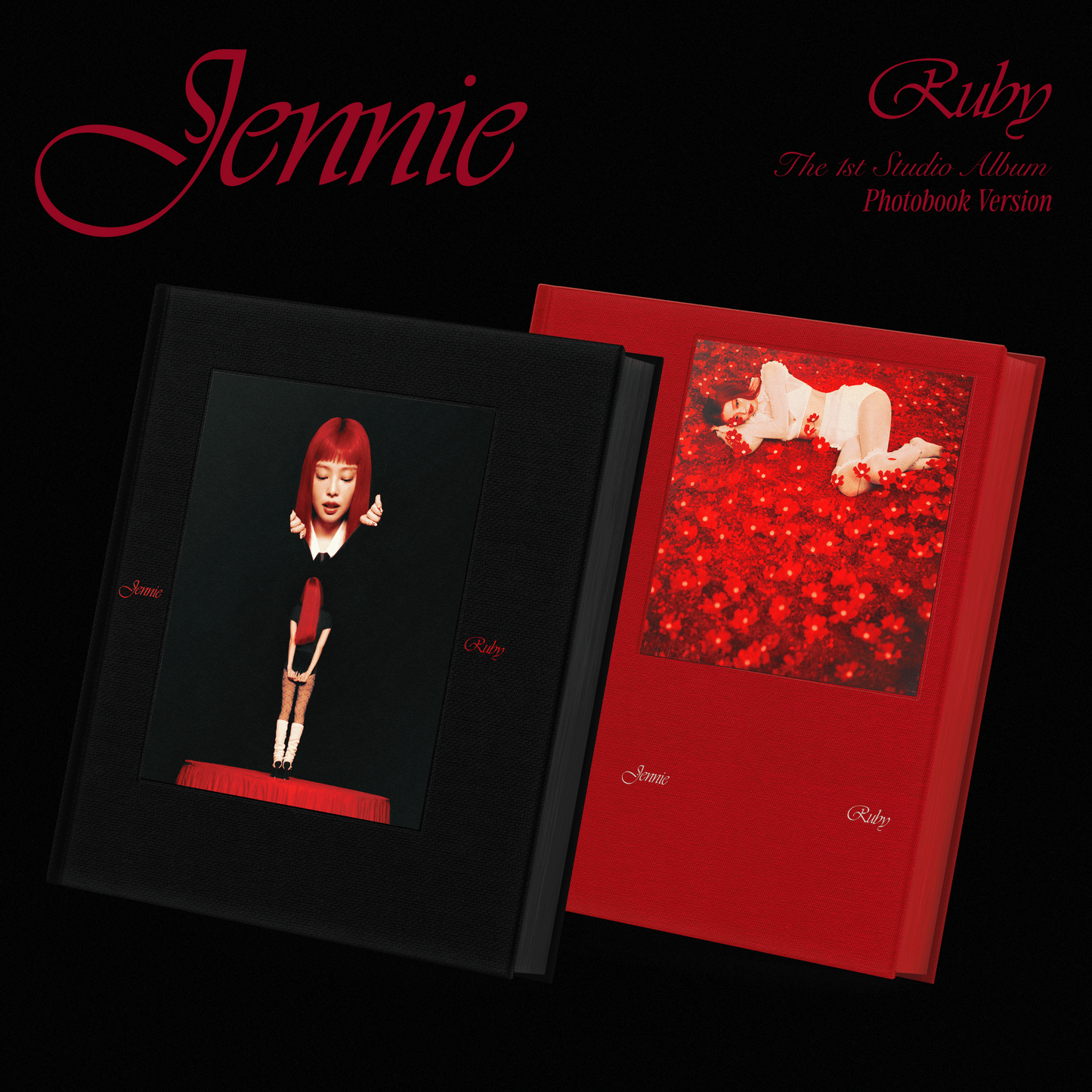 JENNIE 1ST STUDIO ALBUM 'RUBY' COVER