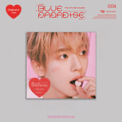 ZEROBASEONE (ZB1) 5TH MINI ALBUM 'BLUE PARADISE' (DIGIPACK) HAN YU JIN VERSION COVER