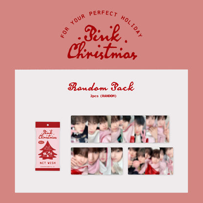 SM ARTISTS 2024 OFFICIAL MD 'PINK CHRISTMAS' (RANDOM PHOTOCARD PACK) NCT WISH VERSION COVER