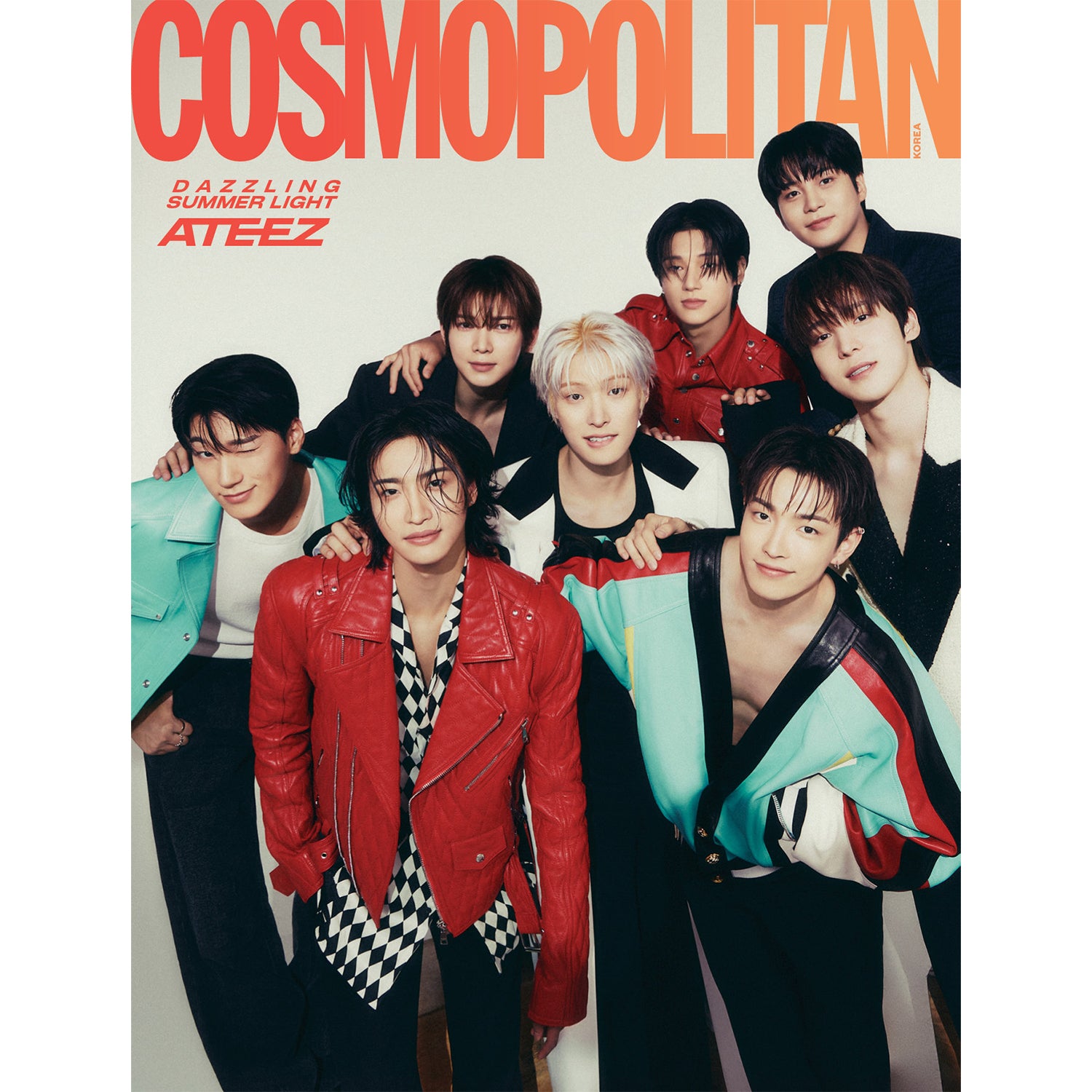 COSMOPOLITAN 'JULY 2024 - ATEEZ' ATEEZ 1 VERSION COVER