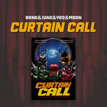 BANG&JUNG&YOO&MOON EP ALBUM 'CURTAIN CALL' ABSOLUTE VERSION COVER