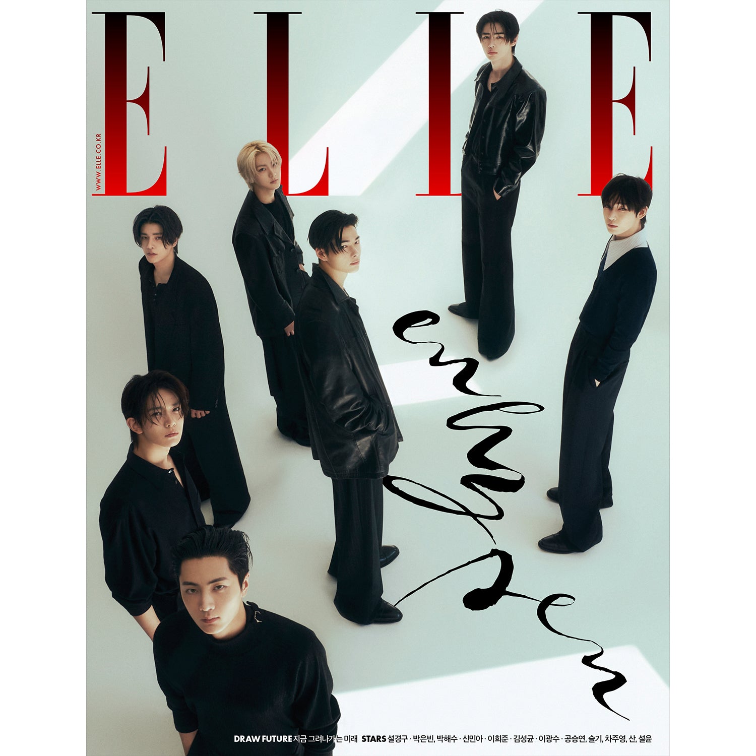 ELLE 'APRIL 2025 - ENHYPEN' A VERSION COVER