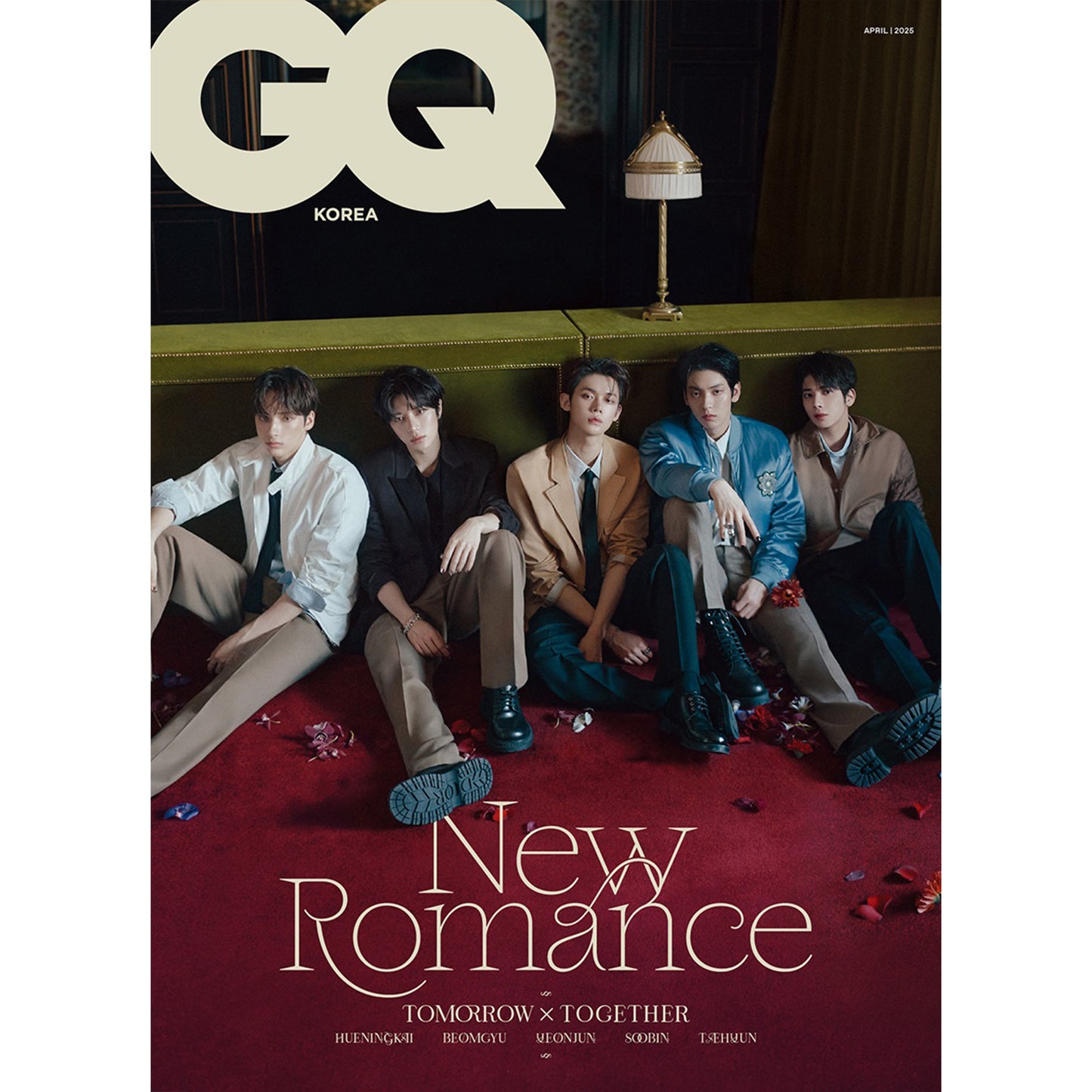 GQ KOREA 'APRIL 2025 - TOMORROW X TOGETHER (TXT)' A VERSION COVER