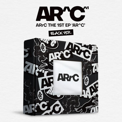 ARRC 1ST EP ALBUM 'AR^C' BLACK VERSION COVER