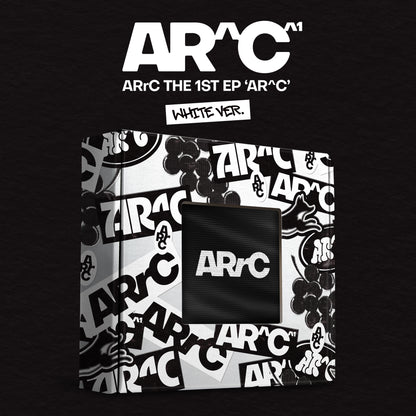 ARRC 1ST EP ALBUM 'AR^C' WHITE VERSION COVER