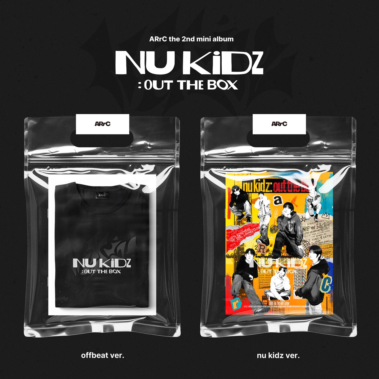 ARRC 2ND MINI ALBUM 'NU KIDZ : OUT THE BOX' COVER