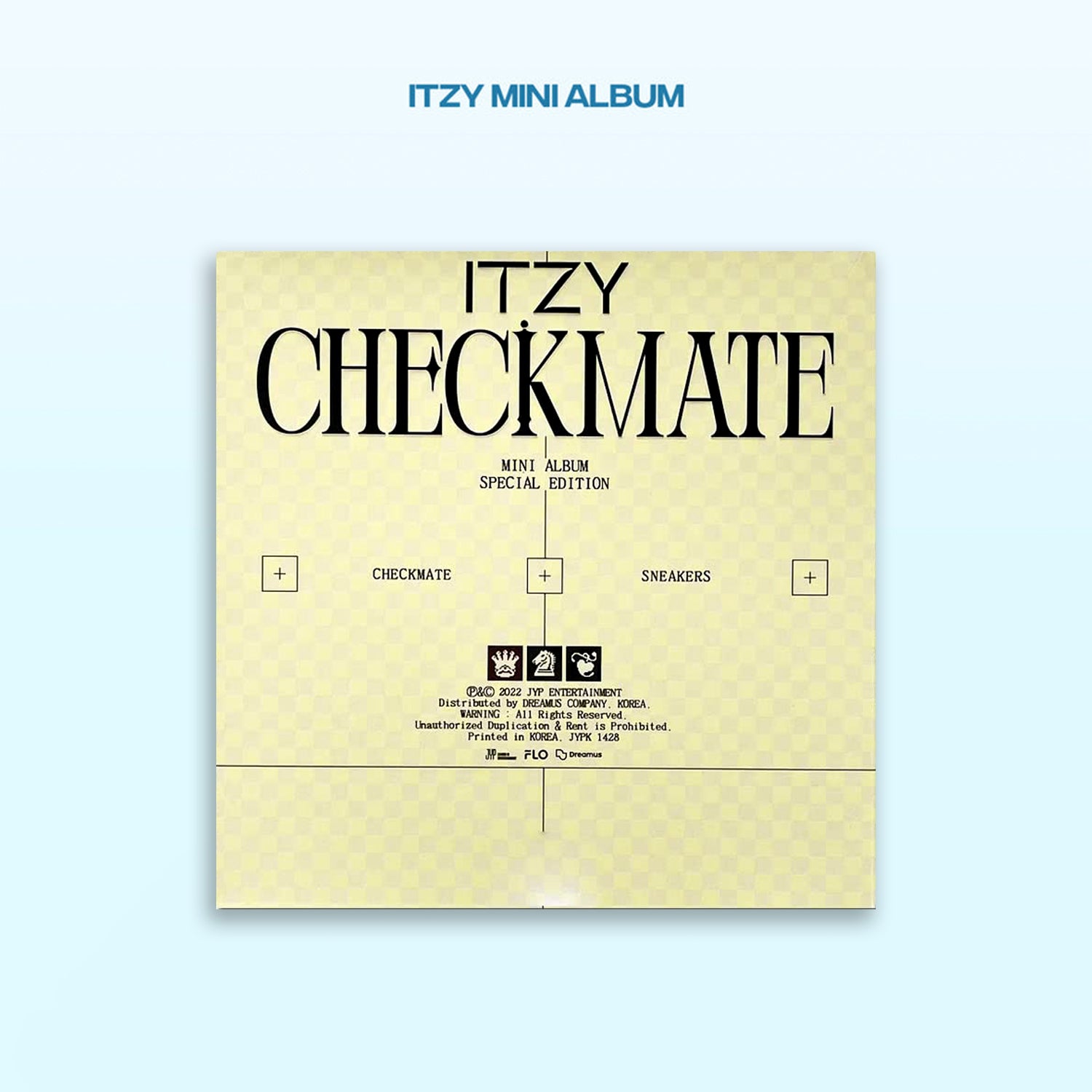 SEALED ITZY CHECKMATE newest ALBUM SET