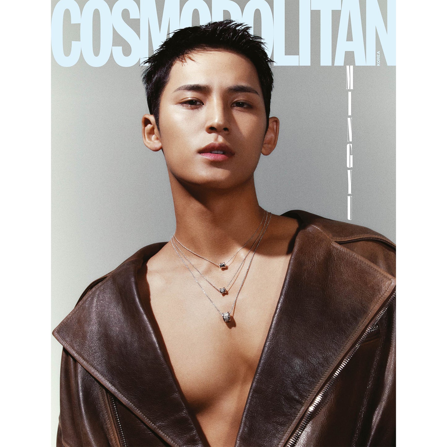 COSMOPOLITAN 'DECEMBER 2023 - MINGYU (SEVENTEEN)' A VERSION COVER