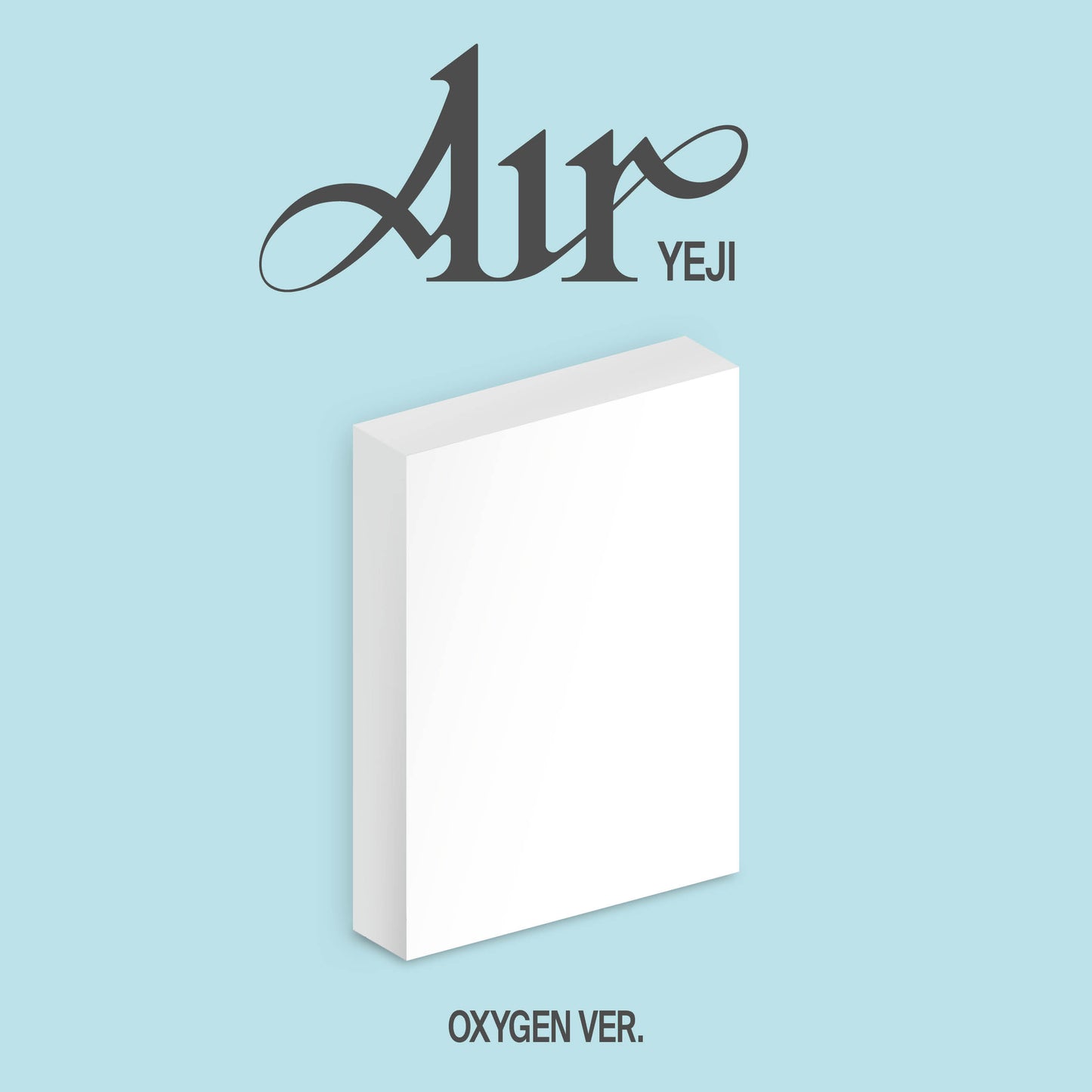 YEJI 1ST MINI ALBUM 'AIR' (OXYGEN PACK) COVER