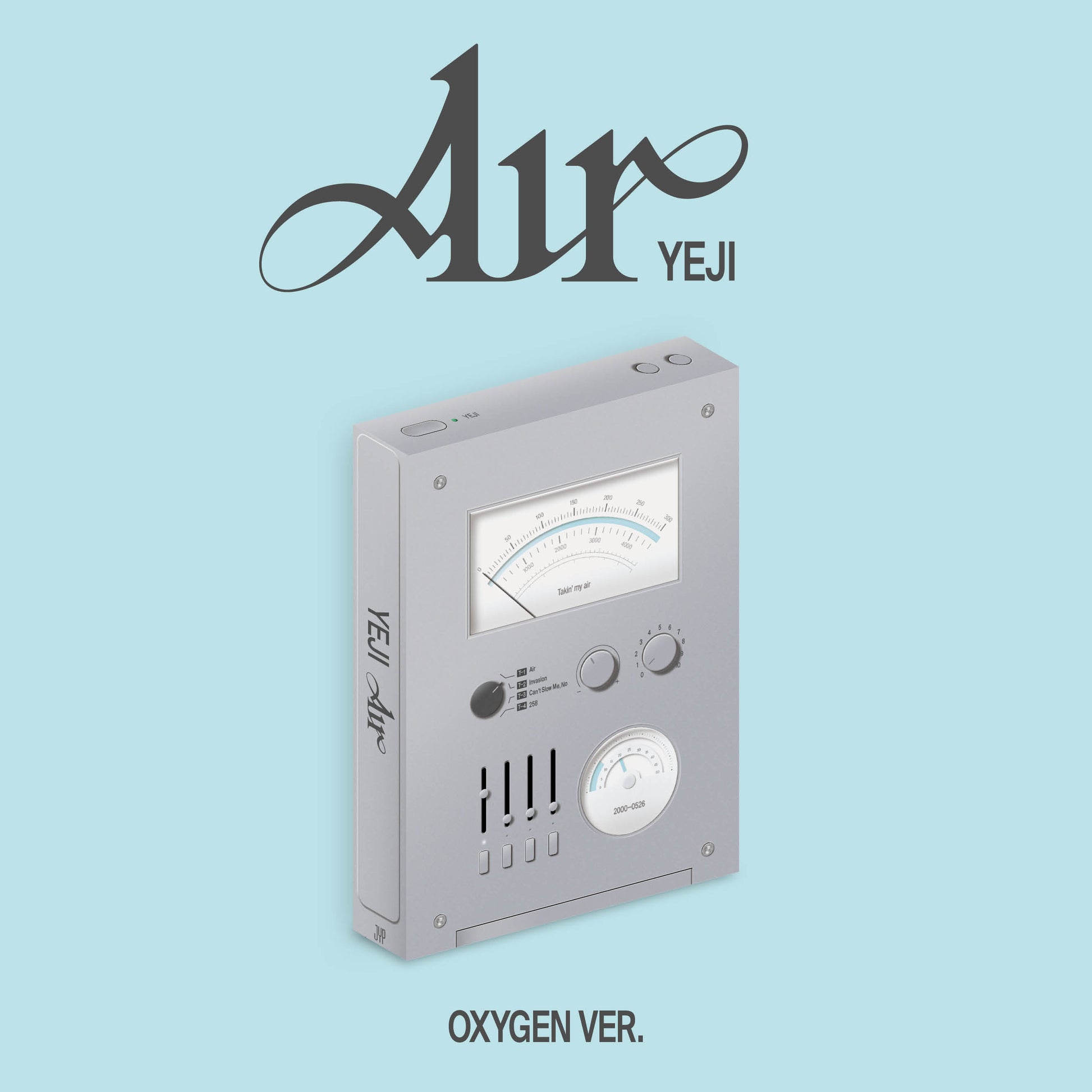 YEJI 1ST MINI ALBUM 'AIR' (OXYGEN PACK) COVER