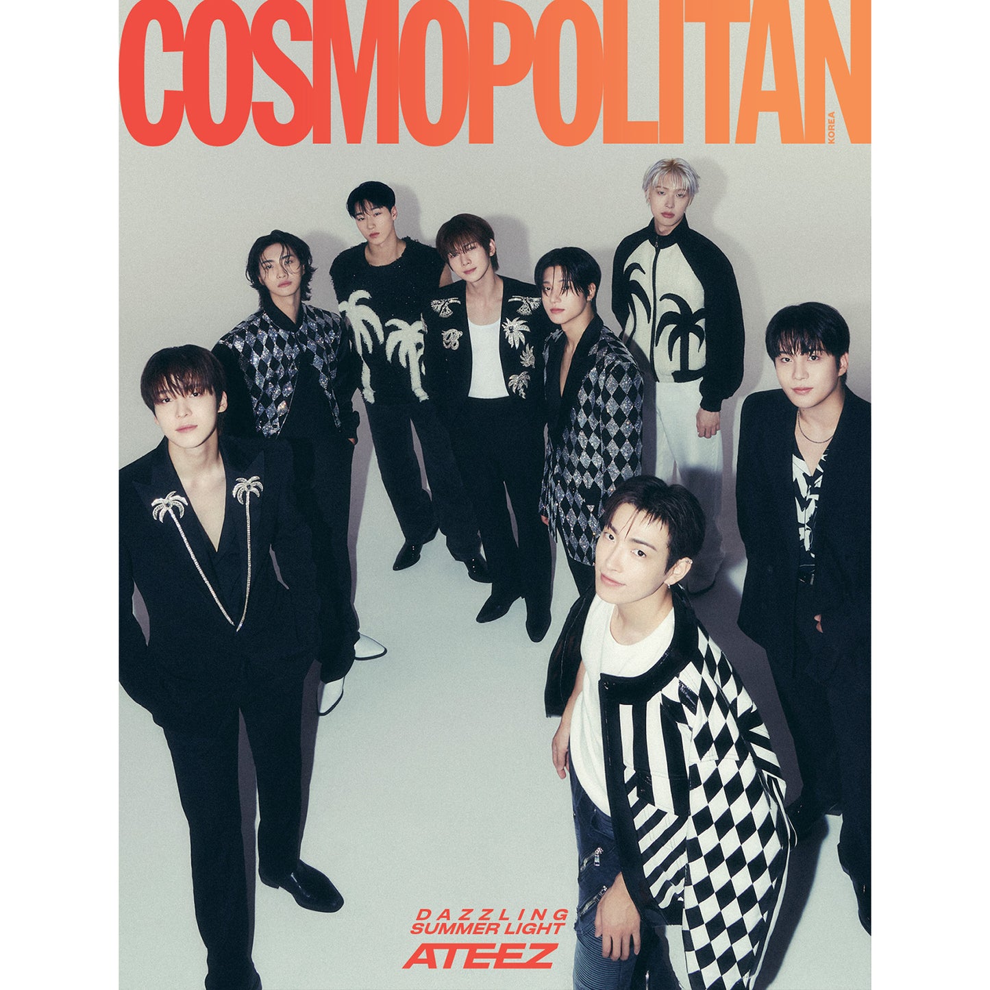 COSMOPOLITAN 'JULY 2024 - ATEEZ' ATEEZ 2 VERSION COVER