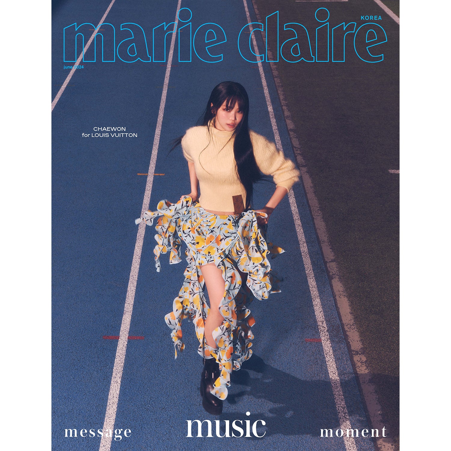 MARIE CLAIRE KOREA 'JUNE 2024 - LE SSERAFIM' CHAEWON VERSION COVER