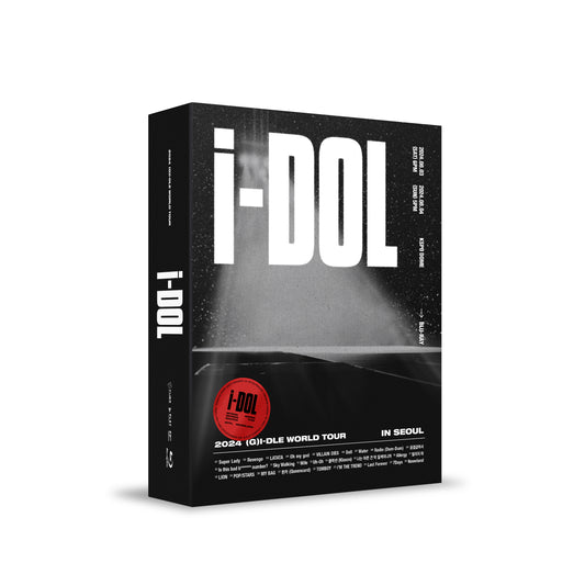 (G)I-DLE 2024 WORLD TOUR IN SEOUL 'IDOL' (BLU-RAY) COVER