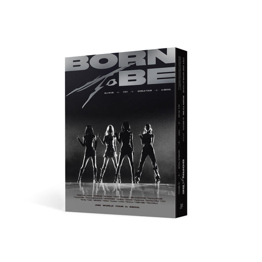 ITZY 2ND WORLD TOUR IN SEOUL 'BORN TO BE' (BLU-RAY) COVER