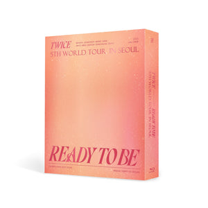 TWICE 5TH WORLD TOUR IN SEOUL 'READY TO BE' (BLU-RAY) COVER