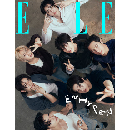 ELLE 'APRIL 2025 - ENHYPEN' B VERSION COVER